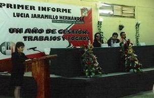 REGRESAR LOS PRI&Iacute;STAS A LA ALCALD&Iacute;A PARA APOYAR A LA GENTE Y TERMINAR CON SIMULACIONES: LUCIA JARAMILLO