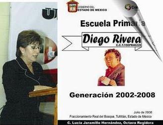 LJH DON&Oacute; 125 CARPETAS PARA LA PRIMARIA DIEGO RIVERA